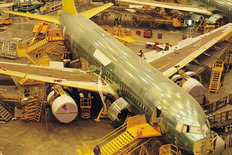 航空航天領(lǐng)域，測(cè)飛機(jī)材料疲勞、損傷、裂紋